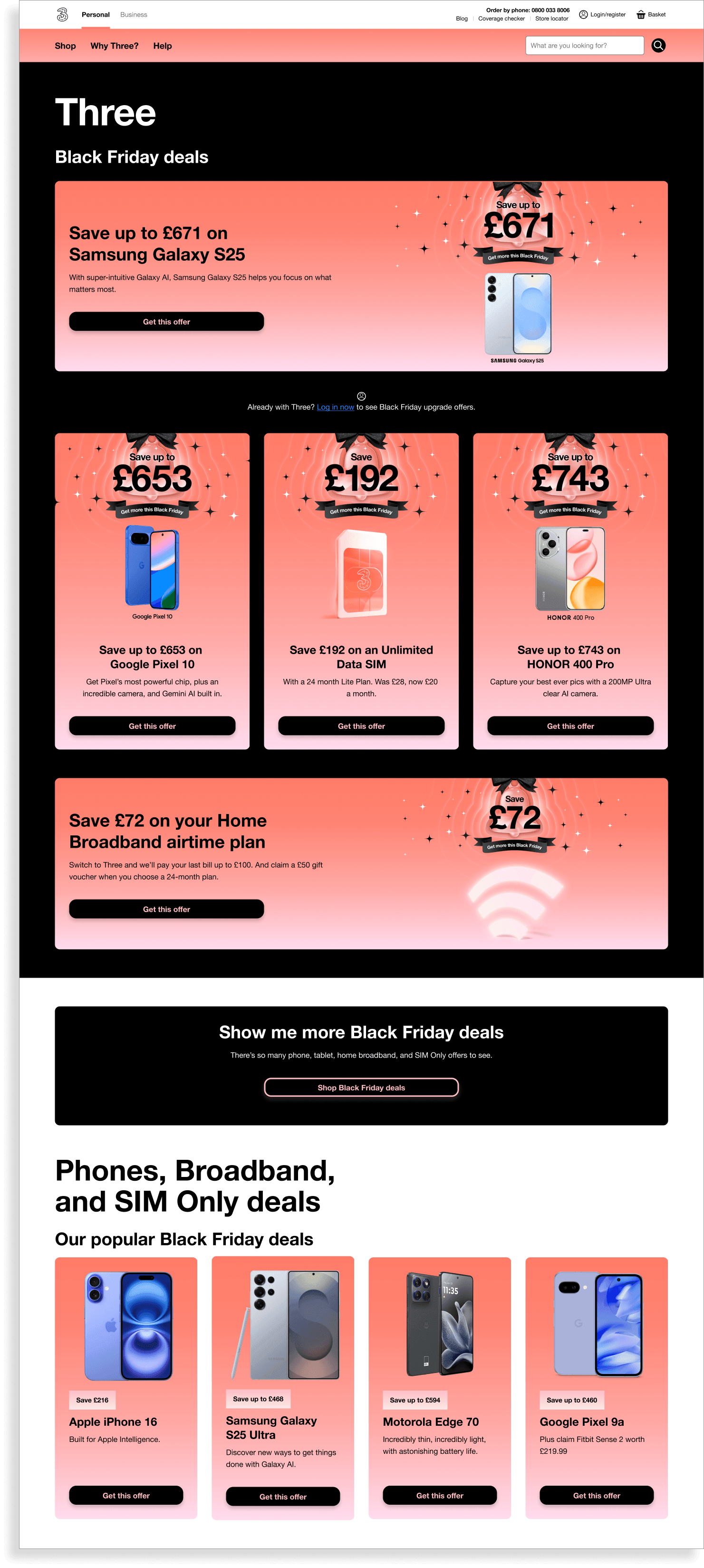 Samsung Galaxy Z Filp & Fold7 homepage takeover mobile