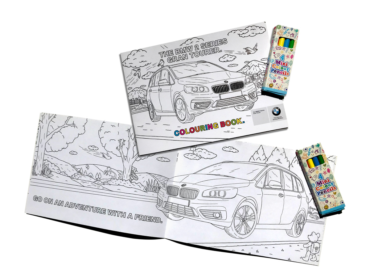 BMW colouring book - 2 series DM