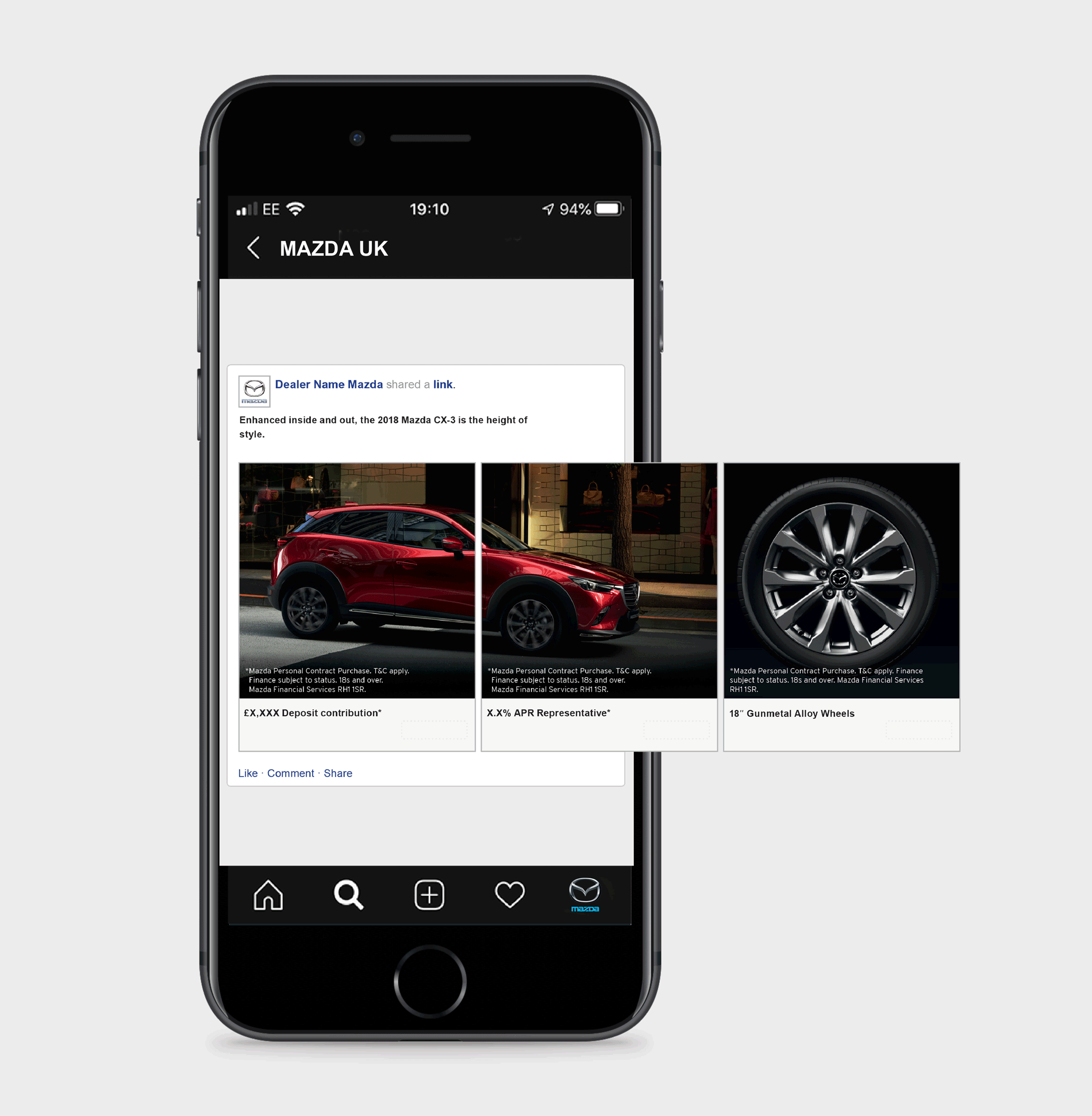 Mazda Facebook Visual