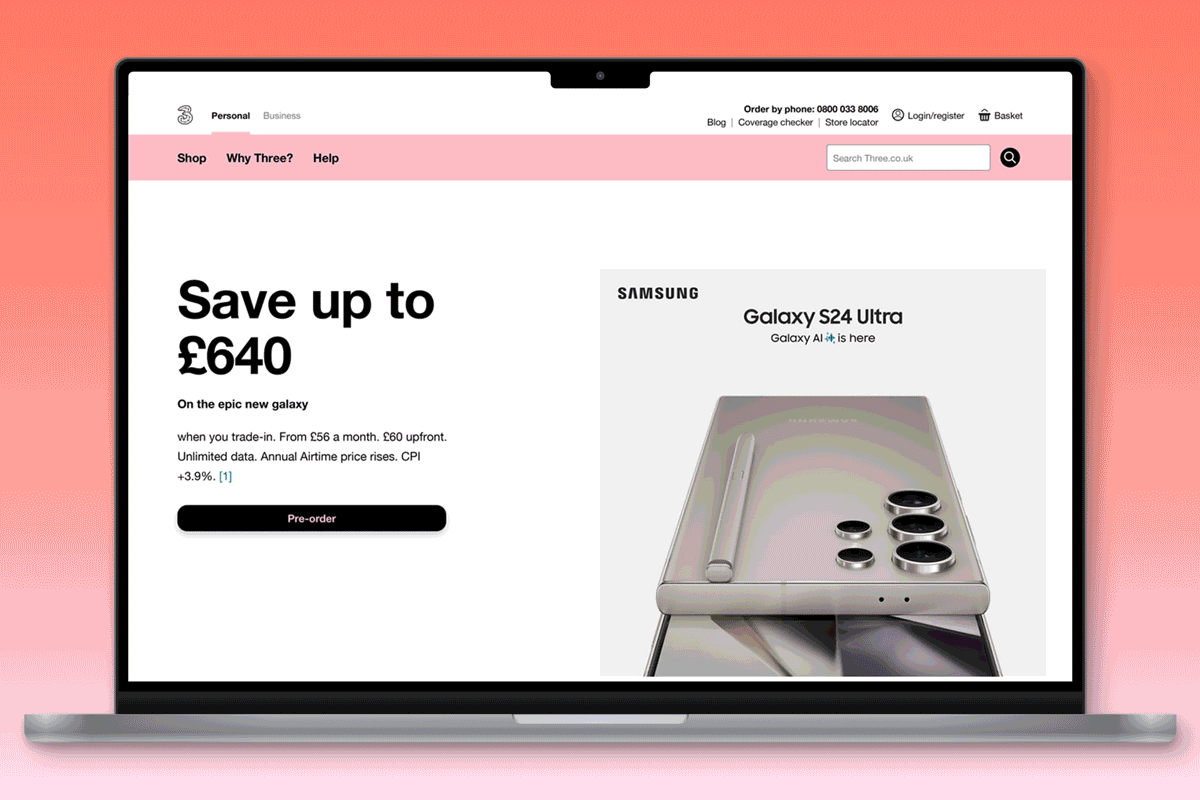 Samsung Galaxy S24 homepage takeover animation