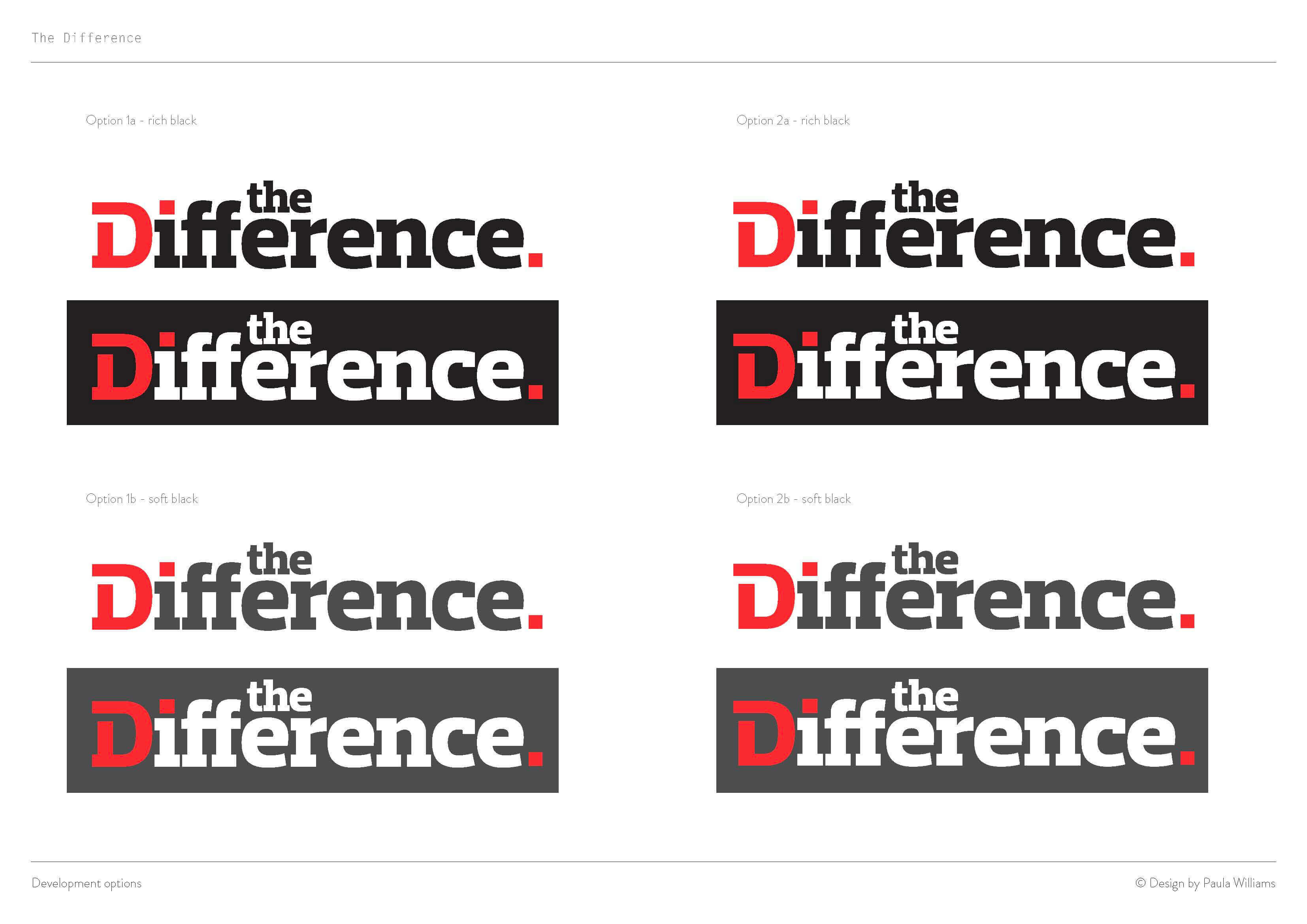 The Difference primary RGB